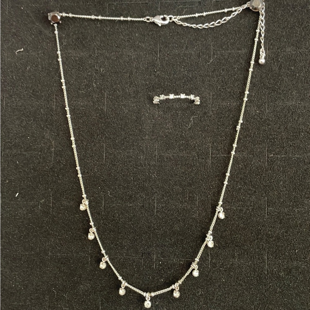 Minimalist necklace and ring set